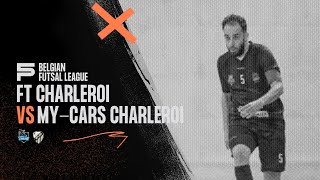 FT Charleroi wins second game in quarterfinals  Belgian Futsal League [upl. by Sausa]