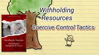 Coercive Control Tactics Withholding Resources devaluation narcissist coercivecontrol [upl. by Tihom517]