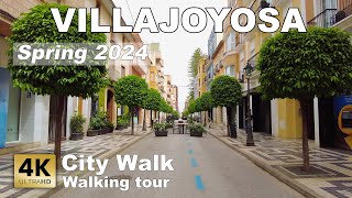 Villajoyosa la Vila Joiosa  City Walk Spain  Costa Blanca  Walking tour 4k 60 fps [upl. by Ebeneser478]