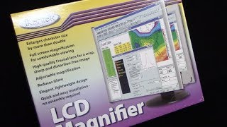 REVIEW Kantek Max View LCD Magnifier [upl. by Asserac]