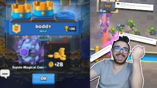 JOC CU DECKURILE VOASTRE CU THREE MUSKETEERS  SUPER MAGICAL CHEST  Clash Royale Romania [upl. by Francklin]