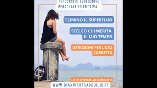 SCELGO CHI MERITA IL MIO TEMPO pillole di life coaching [upl. by Are]