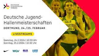 Livestream JugendHallenDM 2024 Dortmund  Sonntag [upl. by Korney]