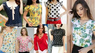 100 BLUSAS ELEGANTES E SOFISTICADA de moda 2022 para mulheres [upl. by Nnylf8]