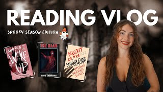 READING VLOG 👻🧟 Je lis des romans dhorreur [upl. by Arretal]