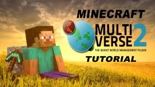 MinecraftBukkit  Multiverse 2 Tutorial  164  175 alle 5 Plugins  German [upl. by Nazar123]