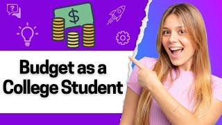 How To Budget As A College Student  HTR [upl. by Aynotak]