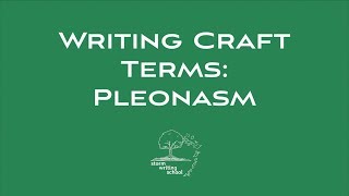 What is a pleonasm [upl. by Alden]