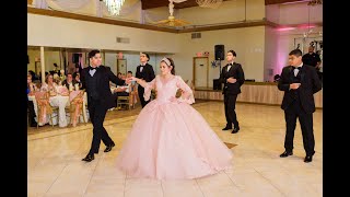 Anela Quinceanera Waltz by Houston Chambelanes Company [upl. by Lacie]