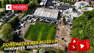 Doncaster Air Museum Drone Flyover  South Yorkshire Aviation History [upl. by Pritchett]