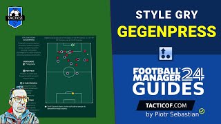 Style gry GEGENPRESS Football Manager 2024 Poradnik [upl. by Nashom]