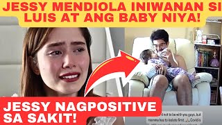 Jessy Mendiola NAGISOLATE dahil NAGPOSITIVE sa Sakit Luis Manzano at ang baby iniwan [upl. by Engapmahc544]