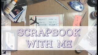 Scrapbook With Me  Part 1 [upl. by Eniarrol154]