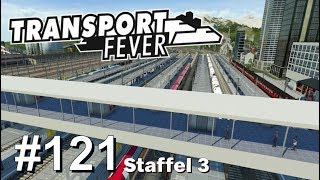 Transport Fever S3121 Reststrecke der ICEStrecke bauen Lets PlayGameplayGermanDeutsch [upl. by Anirehtac]