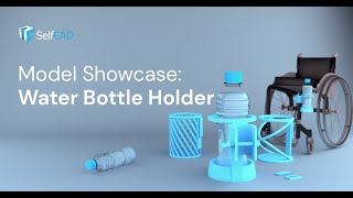 Box Modeling  Water Bottle Holder [upl. by Earesed]