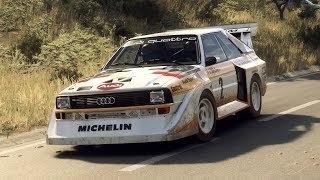 DiRT Rally 20（ダートラリー20）PC 4K アウディ スポーツ クワトロ S1 E2 タイムトライアル編2 [upl. by Yasu552]