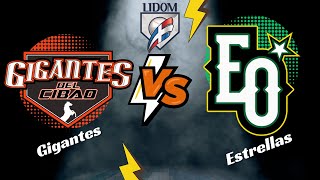 LIDOM GIGANTES del CIBAO vs ESTRELLAS ORIENTALES  PREVIA  Enero 3 2024 [upl. by Ahiel365]