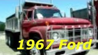 1967 T850 Ford Dump Truck Antique Truck Show Duncan BC [upl. by Lanrev]