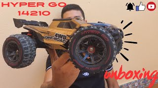 UMBOXING HYPER GO 14210  MEJOR COCHE RC ESCALA 114  INDESTRUCTIBLE [upl. by Hawger]