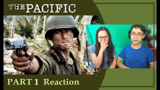 The Pacific Part 1  quotGuadalcanalLeckiequot  REACTION [upl. by Ayidah]