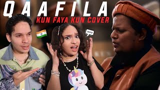 PERFECTION  Waleska amp Efra react to Kun Faya Kun  Qaafilas Rendition from Rockstar [upl. by Wyon304]