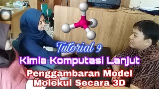 9 Pemodelan Molekul Menggunakan Chem3D  Kimia Komputasi Lanjut [upl. by Eenhpad742]