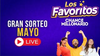 Los Favoritos de CHANCE MILLONARIO 2024  SORTEO MAYO [upl. by Nbi744]