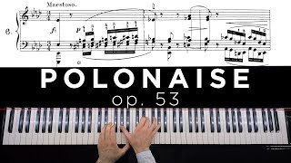 Chopin  Polonaise op 53 in Aflat Major Denis Zhdanov [upl. by Bysshe]