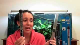 100w Aquarium Heater Review  Aqua Zonic Vs Aqua One [upl. by Trueblood]