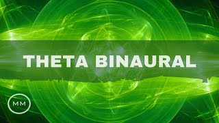 Theta Binaural Beats  7 Hz  Pure Frequency  Ideal for Relaxation  Meditation  Creativity [upl. by Aneele]