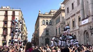 BARCELONA CASTELLS HUMAN TOWERS [upl. by Cyrillus]