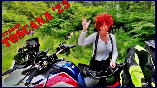 Motoros túra Toscana 2023  Útifilm 2023as olaszországi motorozás anyagából [upl. by Ronaele927]