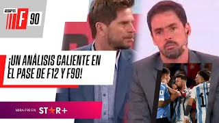 ¡IMPERDIBLE DEBATE sobre la victoria de Uruguay ante Argentina en el pase de ESPNF90 [upl. by Gigi]