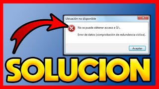 ✅ERROR DE DATOS COMPROBACION DE REDUNDANCIA CICLICA [upl. by Aynod]