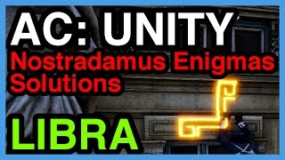 Libra Nostradamus Enigma Solution  Assassins Creed Unity  WikiGameGuides [upl. by Hendrick]