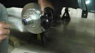 Asian Bass Guy UFP DB42 Trailer brakes hub disc pads install part2 [upl. by Sharla293]