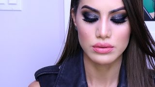 quotRockerquot Smokey Eye using DRUGSTORE Makeup  Makeup Tutorials and Beauty Reviews  Camila Coelho [upl. by Morocco]