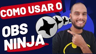 COMO USAR O OBS NINJA  FAÇA REUNIÕES VIA OBS DE GRAÇA [upl. by Polash929]