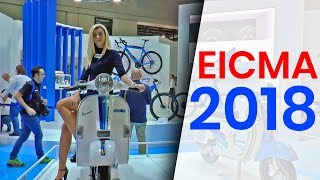 EICMA 2018 novità e curiosità per il settore delle ebike e moto elettriche [upl. by Sheeran]