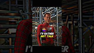 quotId rather not talk about thisquot spider man no way home marvel shorts short reels video top [upl. by Bak]