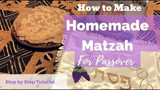 How to make Matzah Unleavened Bread for Passover [upl. by Becca764]