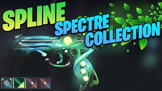 SPLINE CLASSIC SKIN SHOWCASE AND GAMEPLAY  VALORANT SPLINE SKINS COLLECTION  REACTION AND POV [upl. by Feucht799]