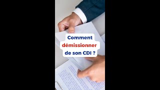 LHôtellerie Restauration  Comment démissionner de son CDI [upl. by Aineles]