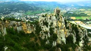 Landscape of the day  Stage 15 Mende  Valence  Tour de France 2015 [upl. by Yeleak]