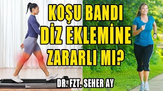 KOŞU BANDI DİZLERE ZARARLI MI aktifizyo fiziktedavi dizağrısı [upl. by Irallih]