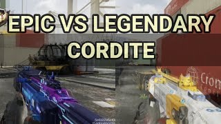 CORDITE Zero G vs Tech Noir [upl. by Anyrb]