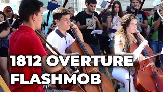 Flashmob quotOVERTURE 1812quot Tchaikovsky [upl. by Heer]