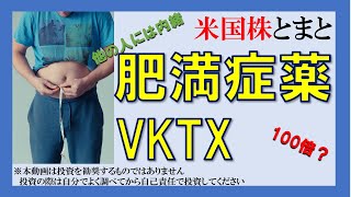 【秘密の肥満薬銘柄】3月までに爆上げ？VKTX米国株投資バイオ [upl. by Ody]