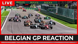 2024 Belgian Grand Prix Race Reaction [upl. by Mila]