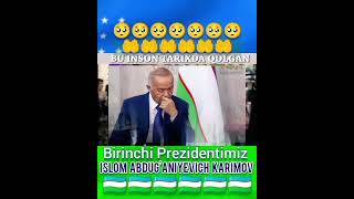 Islom Karimov Birinchi Prezident xotira🥺 Ислом Каримов islomkarimov xotira birinchiprezident [upl. by Jarita]